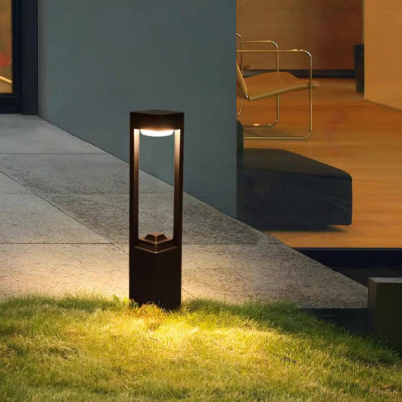 Outdoor Lighting For Garden - Leuchtende Stehlampe für den Innenhof, Solar-LED-Außenbeleuchtung,