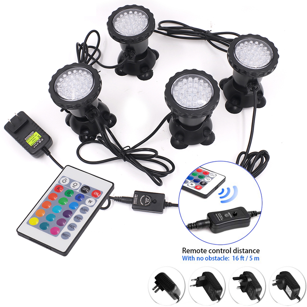 Pond Light Submersible - RGB LED Unterwasser Licht IP68 Wasserdicht