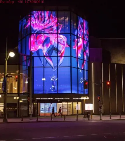 Outdoor Lighting Video - Superleichtes Transparentes LED-Display für Innen- und