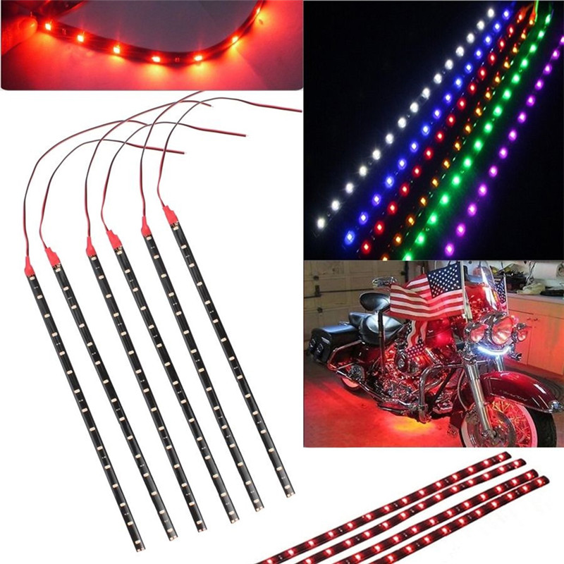 Waterproof Led Strip - 6PCS wasserdichte 15 SMD DC 12V