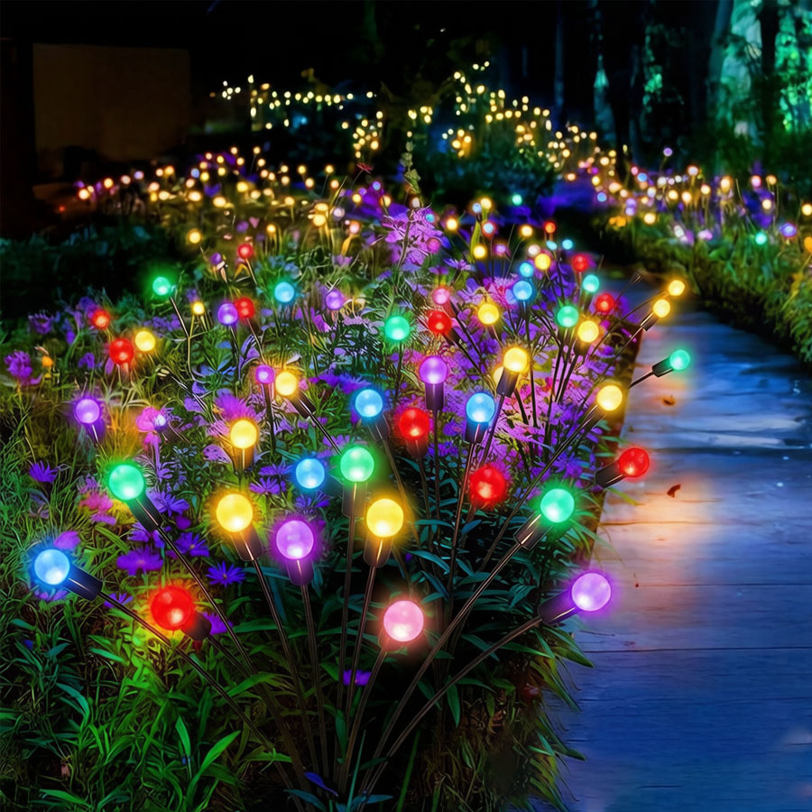 Landscape Spike Light - 10/6 LED Solar Garten-Glühwürmchen Wasserdichte Dekorative