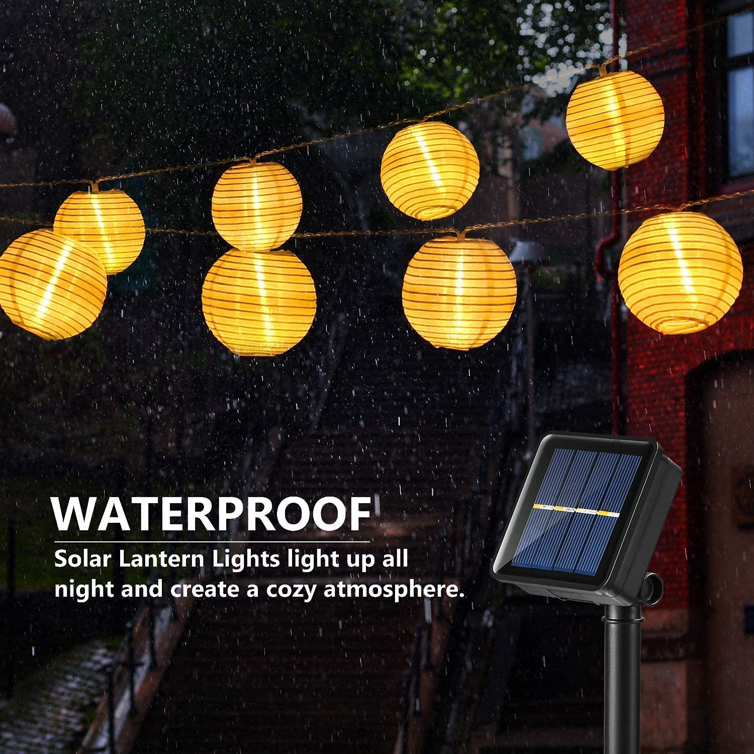 Wasserdichte Laterne, Solar-Li – Halo Outdoor Lighting Bewertung und Preis