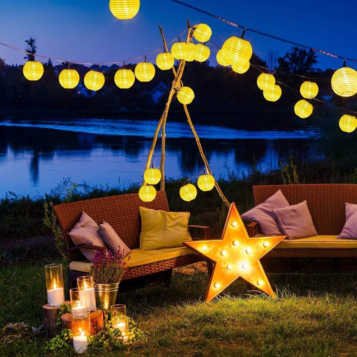 Wasserdichte Laterne, Solar-Li – Halo Outdoor Lighting Bewertung und Preis