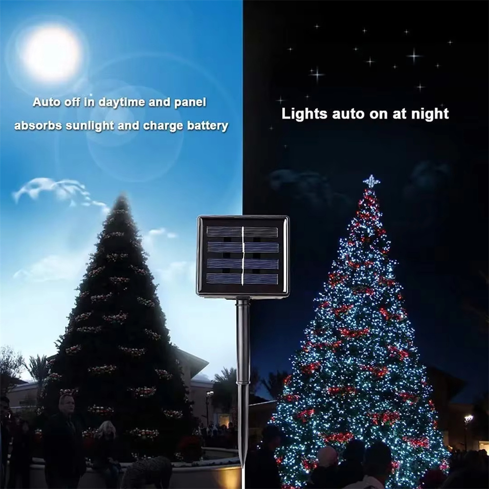 300led Solar String Licht Fee  – Xmas Outdoor Lighting Decorations Bewertung und Preis