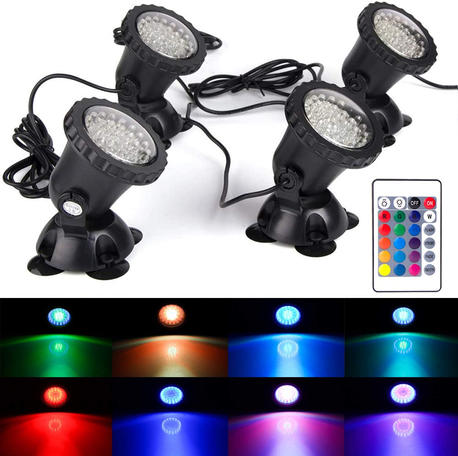 RGB LED Unterwasser Licht IP68 – Pond Light Submersible Bewertung und Preis