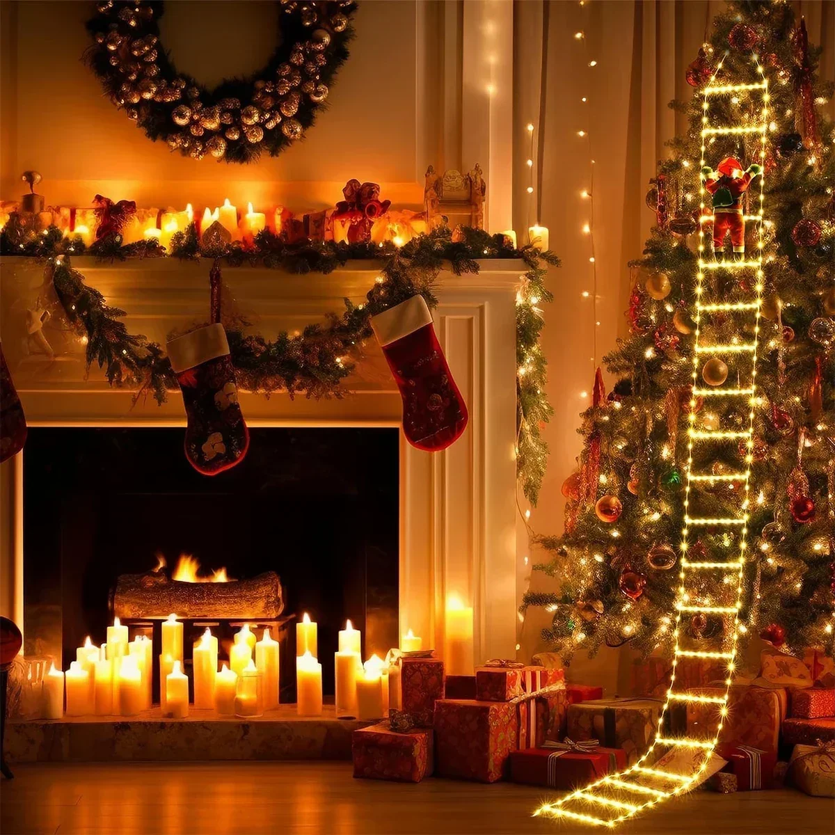 LED-Leiter Licht für Weihnacht – Xmas Outdoor Lighting Decorations Bewertung und Preis
