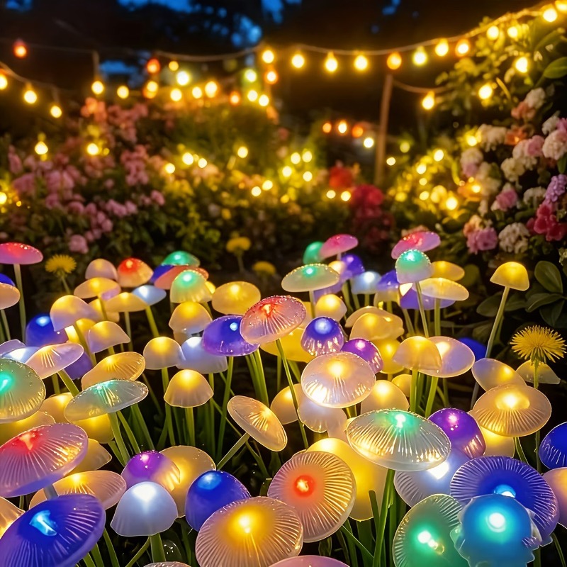 Solar-Gartenleuchte in Pilz- u – Outdoor Lighting Jellyfish Bewertung und Preis