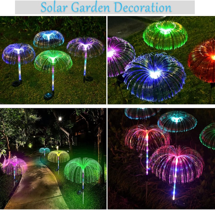 Outdoor-LED-Solarleuchten, 7 F – Outdoor Lighting Jellyfish Bewertung und Preis