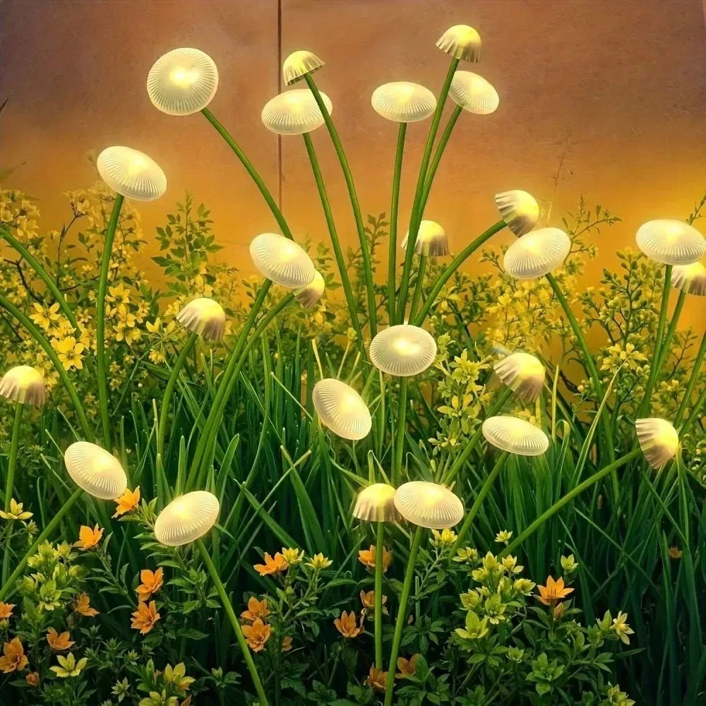 Farbwechselnde Solar-LED-Pilz- – Outdoor Lighting Jellyfish Bewertung und Preis