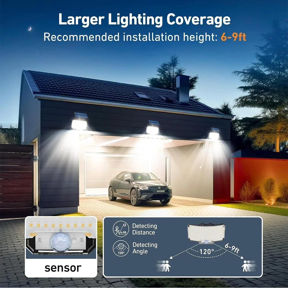 234 LED Solar-Außenleuchten mi – Outdoor Lighting For Garden Bewertung und Preis