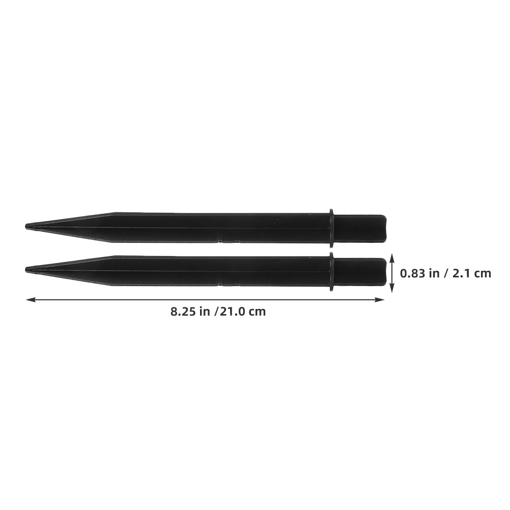 15 Stück schwarze Bodenstecker – Outdoor Lighting Black Bewertung und Preis