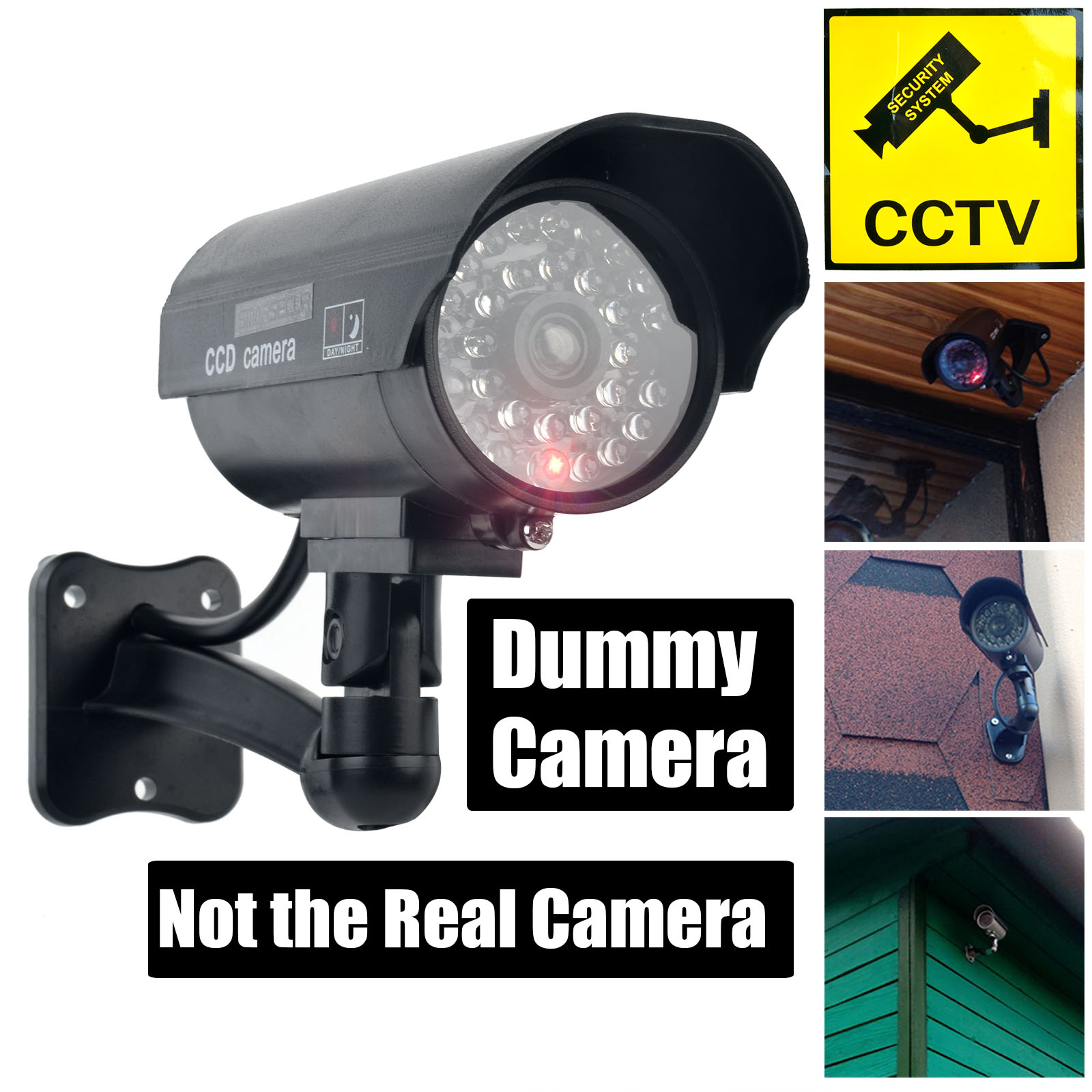 Smarsecur Fake-Kamera-Dummy, w – Outdoor Lighting Video Bewertung und Preis