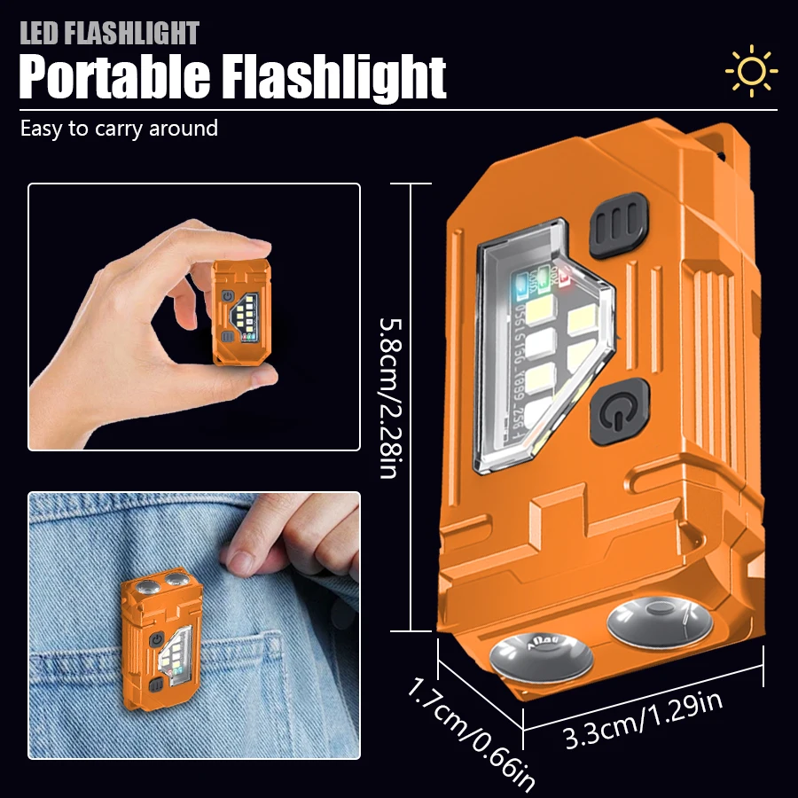 Mini-Schlüsselanhänger, EDC-Ta – Outdoor Lighting Black Bewertung und Preis
