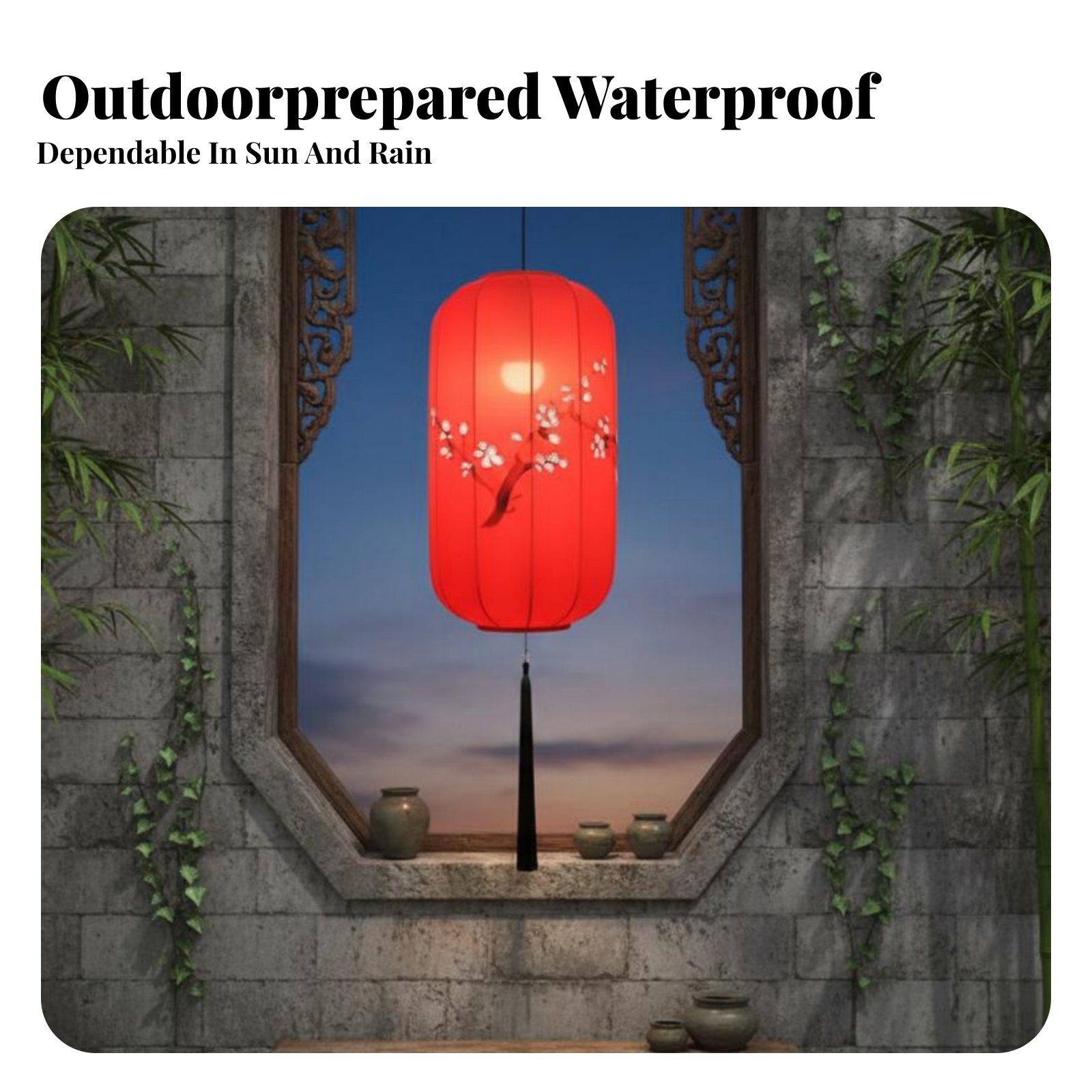 Handbemalte Chinesische Latern – Outdoor Lighting Event Bewertung und Preis