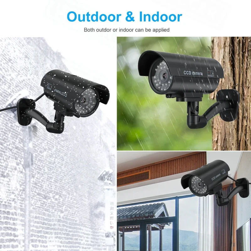 Simulierte Dummy-Kamera mit LE – Outdoor Lighting Video Bewertung und Preis