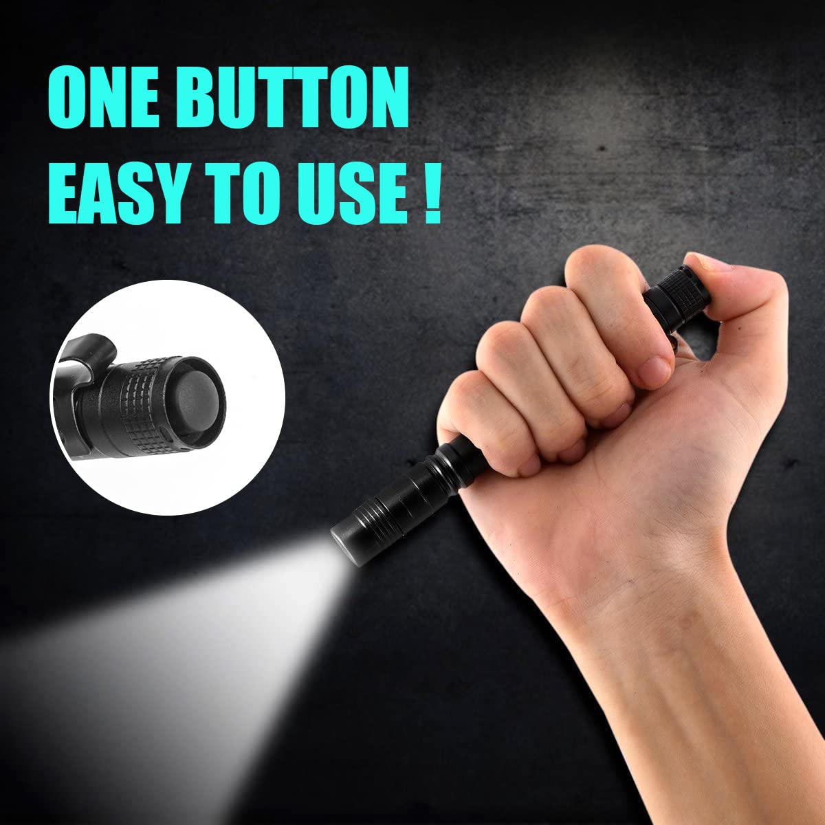 Tragbare Mini-LED-Stift-Tasche – Outdoor Lighting Black Bewertung und Preis