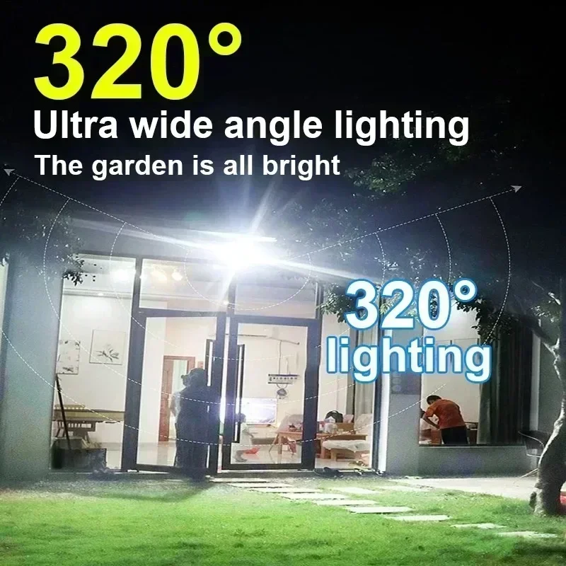 12000LM leistungsstarke Solar- – Halo Outdoor Lighting Bewertung und Preis