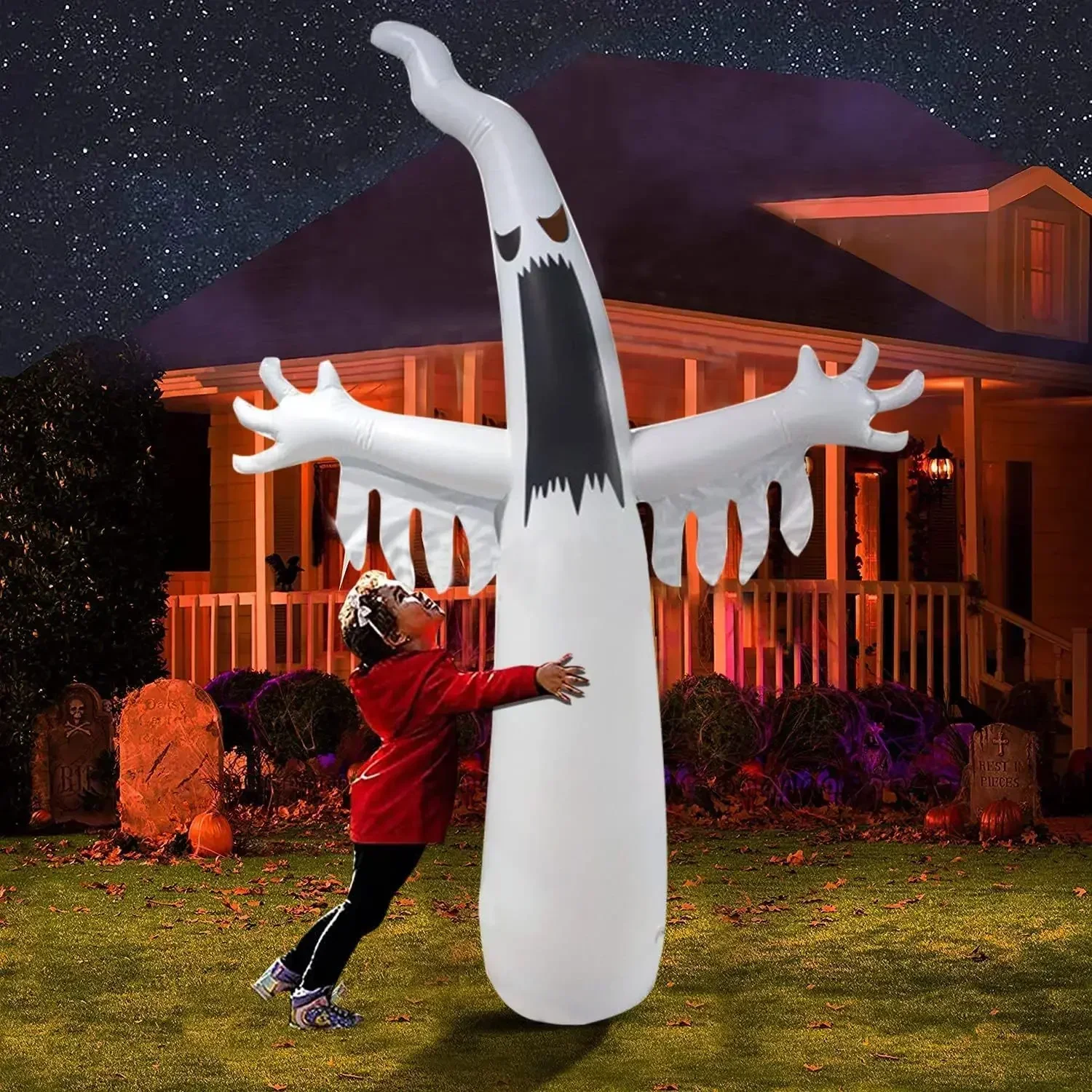 Halloween aufblasbarer gruseli – Outdoor Lighting Event Bewertung und Preis