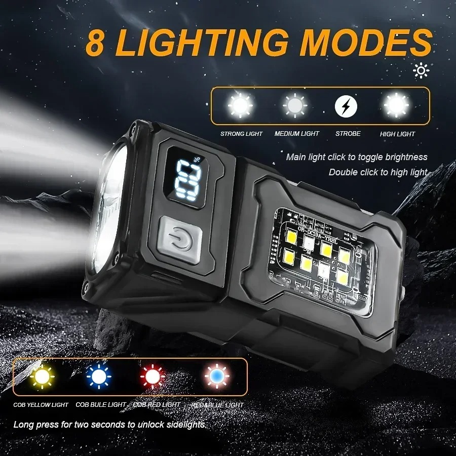 Mini USB Aufladbare LED-Tasche – Outdoor Lighting Black Bewertung und Preis