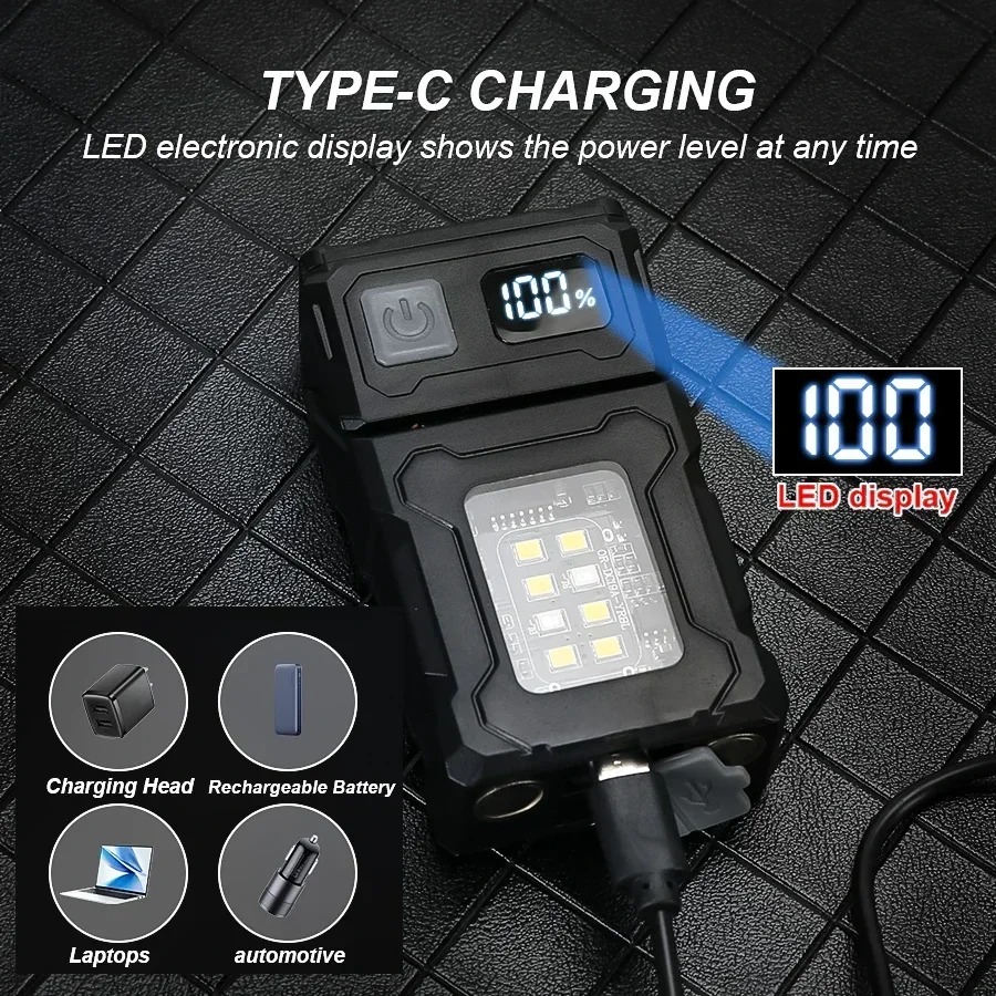 Mini USB Aufladbare LED-Tasche – Outdoor Lighting Black Bewertung und Preis