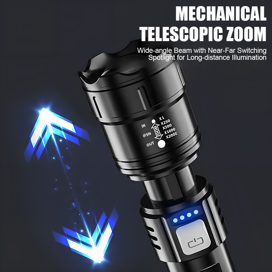 Hochleistungs-P50-LED-Taschenl – Outdoor Lighting For Camping Bewertung und Preis