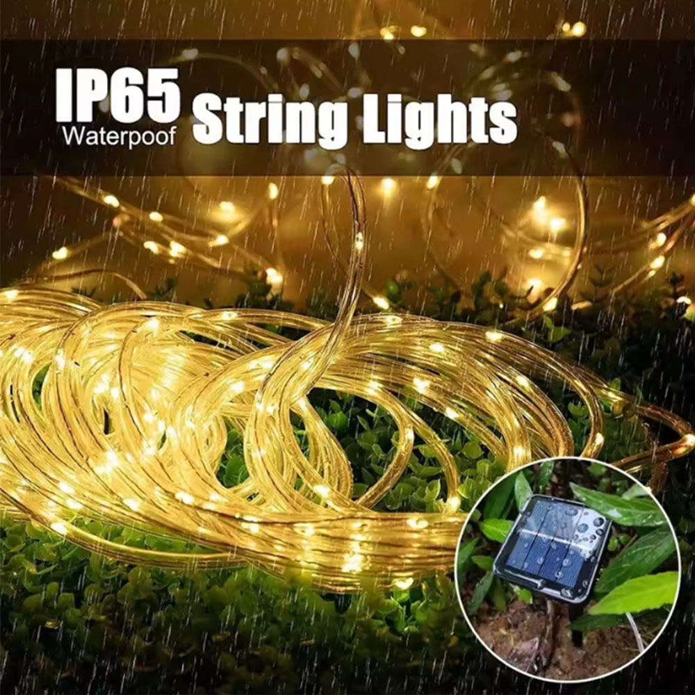 Solarbetriebene LED-Lichterket – Outdoor Lighting Event Bewertung und Preis