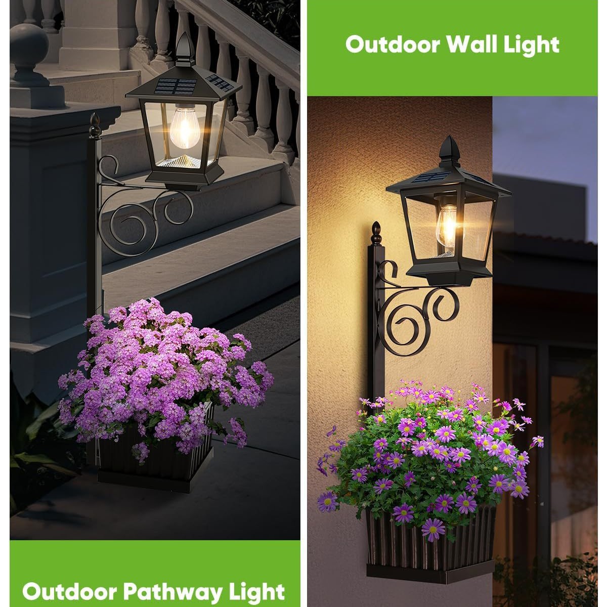 2-in-1 Solar-Pflanzgefäßlampe, – Outdoor Lighting For Garden Bewertung und Preis