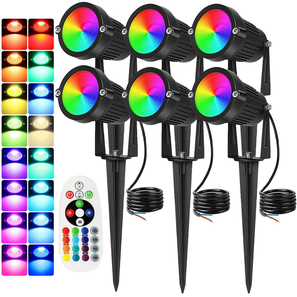 RGBW-Landschaftsbeleuchtung 10 – Outdoor Lighting For Garden Bewertung und Preis
