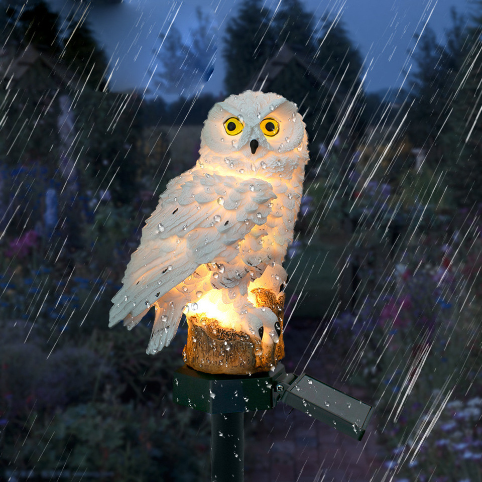 Solar-Eulen-Statue Gartenleuch – Halo Outdoor Lighting Bewertung und Preis