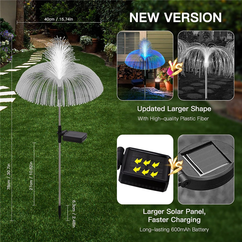 Solar LED Quallen Lichter Outd – Outdoor Lighting Jellyfish Bewertung und Preis