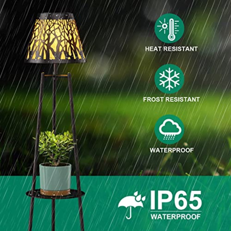 2er-Pack Solar-Bodenleuchte fü – Outdoor Lighting For Garden Bewertung und Preis