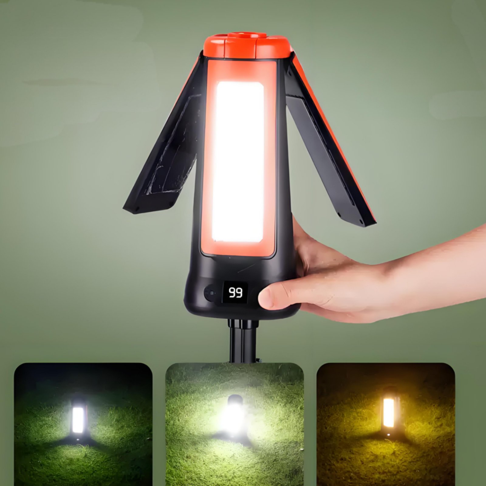 Teleskopische Zeltlampe mit Ve – Outdoor Lighting For Camping Bewertung und Preis