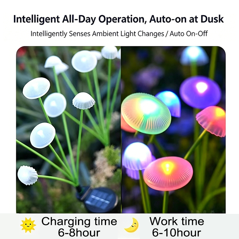 LED Solar-Schwinglichter Wasse – Outdoor Lighting Jellyfish Bewertung und Preis