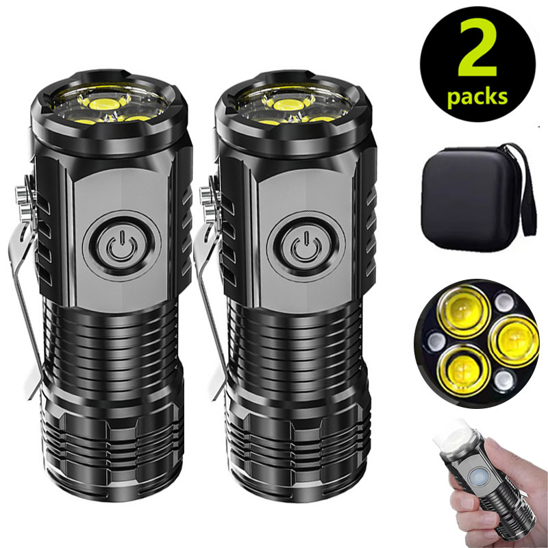 Mini-3LED-Taschenlampe mit Sti – Outdoor Lighting Black Bewertung und Preis