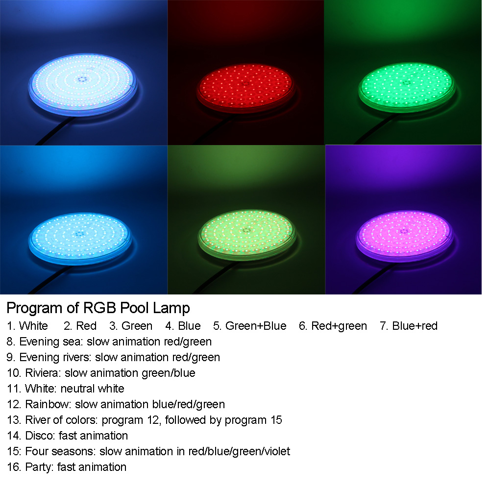RGB Schwimmen Pool Licht 12v E – Pond Light Submersible Bewertung und Preis