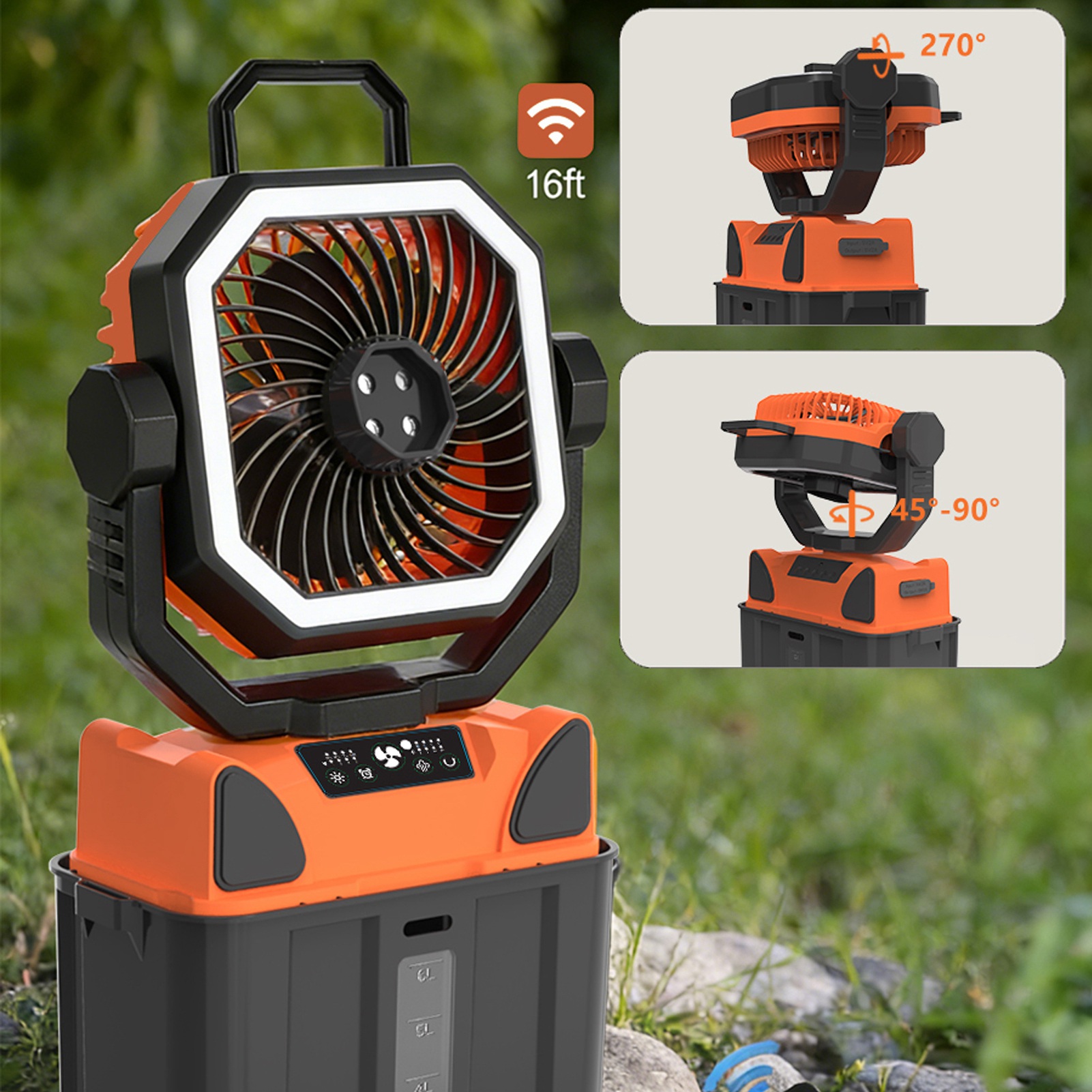 Wiederaufladbarer Campingventi – Outdoor Lighting Remote Control Bewertung und Preis