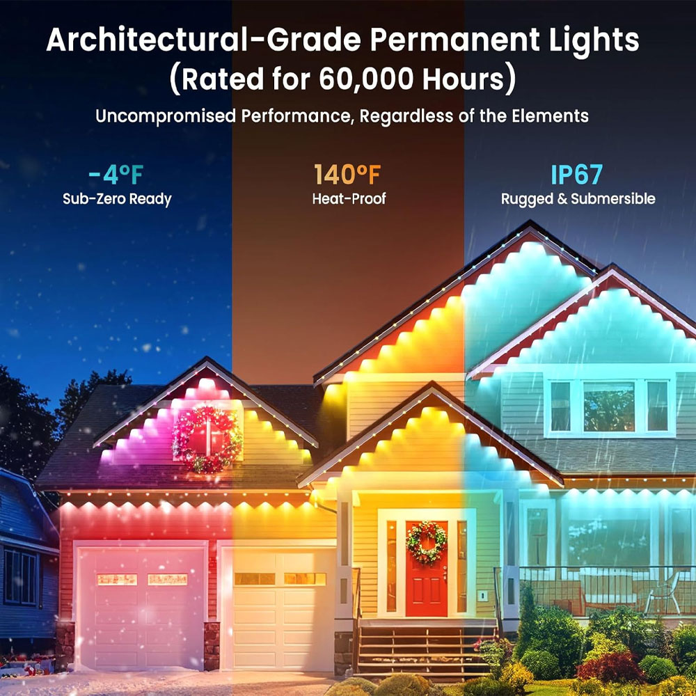 Permanente Außenbeleuchtung fü – Outdoor Lighting Halloween Bewertung und Preis