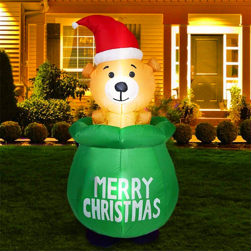 5ft Weihnachten aufblasbare De – Xmas Outdoor Lighting Decorations Bewertung und Preis
