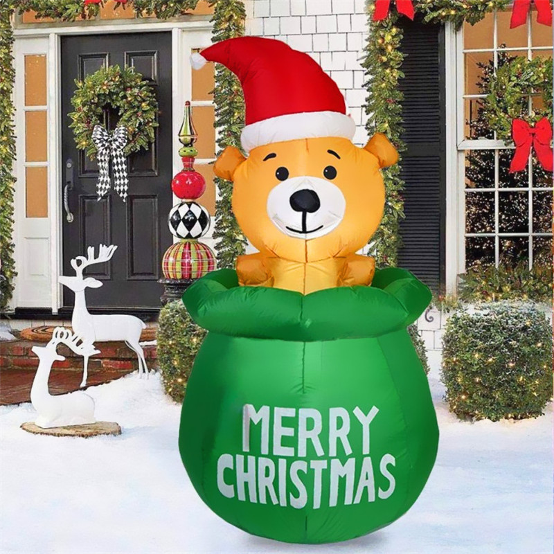 5ft Weihnachten aufblasbare De – Xmas Outdoor Lighting Decorations Bewertung und Preis